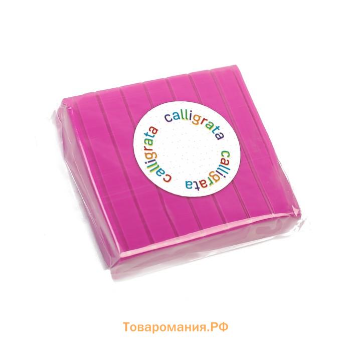 Полимерная глина Calligrata 50 г, малиновая