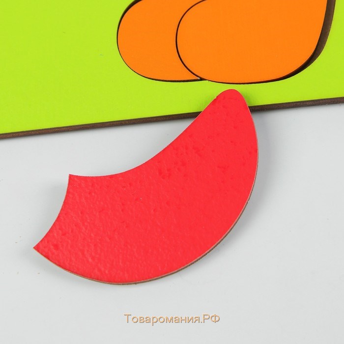 Головоломка «Собачка», крашеное дерево