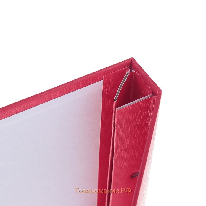 Папка "Магистерская диссертация" бумвинил, гребешки/сутаж, без бумаги, цвет красный (вместимость до 300 листов)