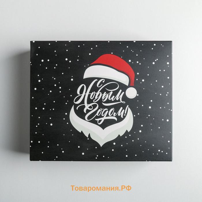Упаковка для кондитерских изделий «С Новым годом», 20 × 17 × 6 см