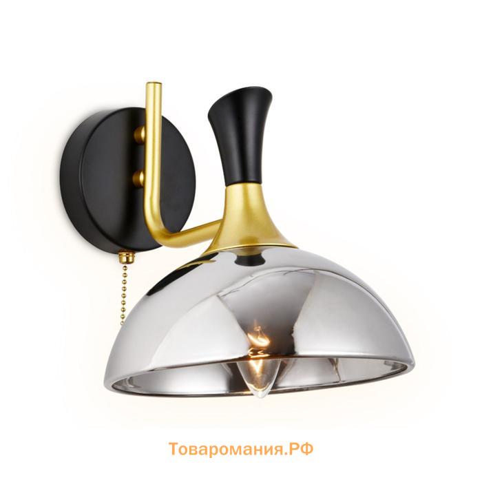 Бра Ambrella light Traditional, 40Вт E27, цвет чёрный золото