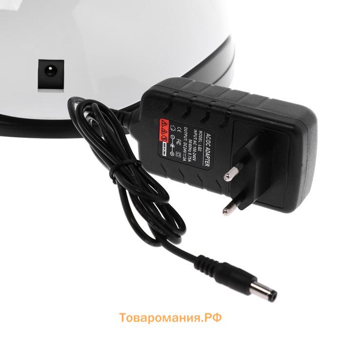 Лампа для гель-лака TNL Easy Pro, UV/LED, 120 Вт, 36 диодов, таймер 10/30/60/99 с, белая