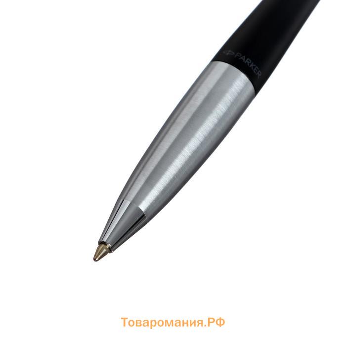 Ручка шариковая Parker Urban Core K314 Muted Black CT М, 1.0 мм, корпус из латуни, синие чернила