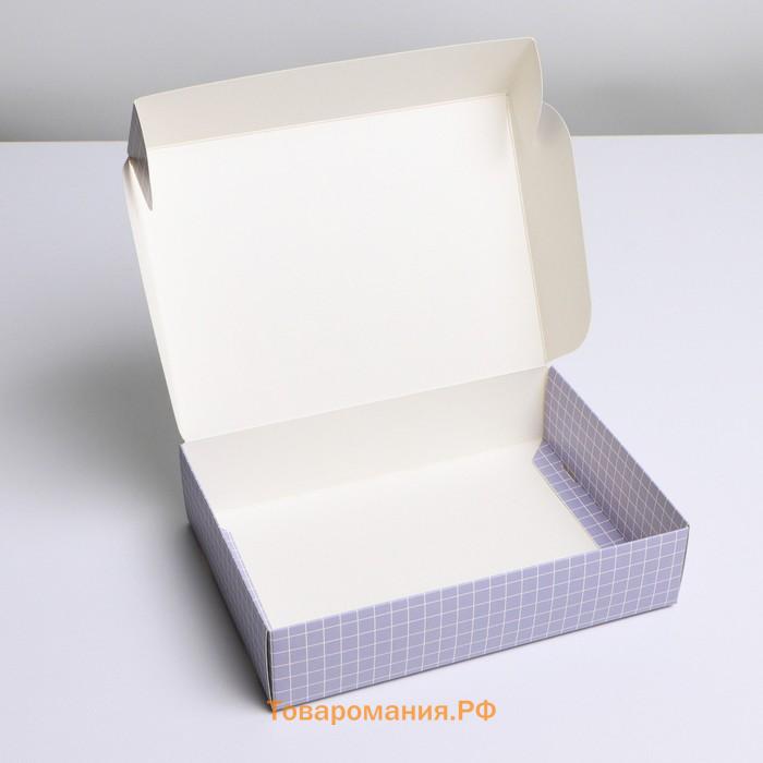 Коробка подарочная складная, упаковка, «Джентльмен», 21 х 15 х 5 см