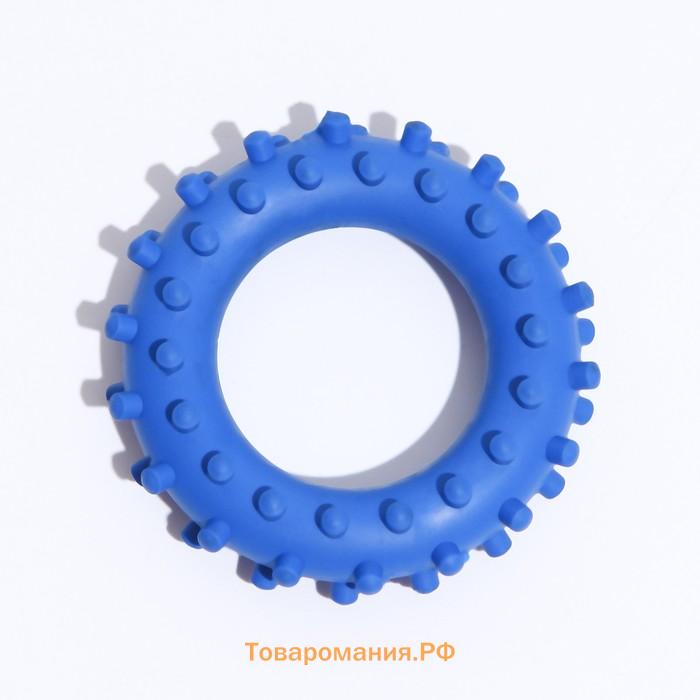 Игрушка "Кольцо с шипами №1", 5,6 см, синяя