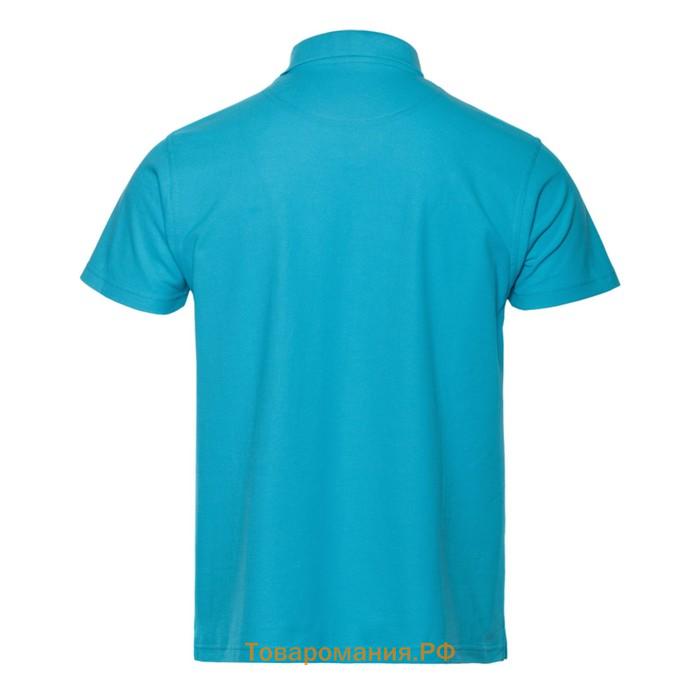 Рубашка мужская, размер 50, цвет бирюзовый