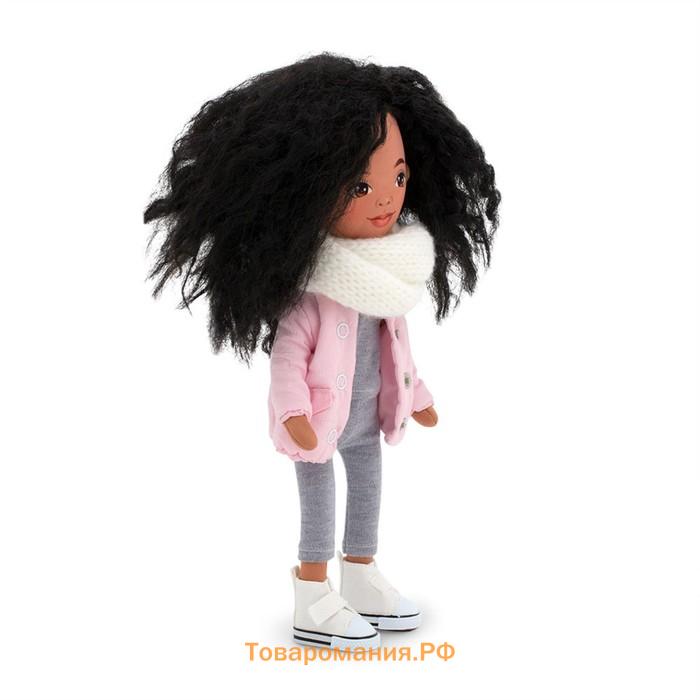Мягкая кукла «Tina в розовой куртке», 32 см