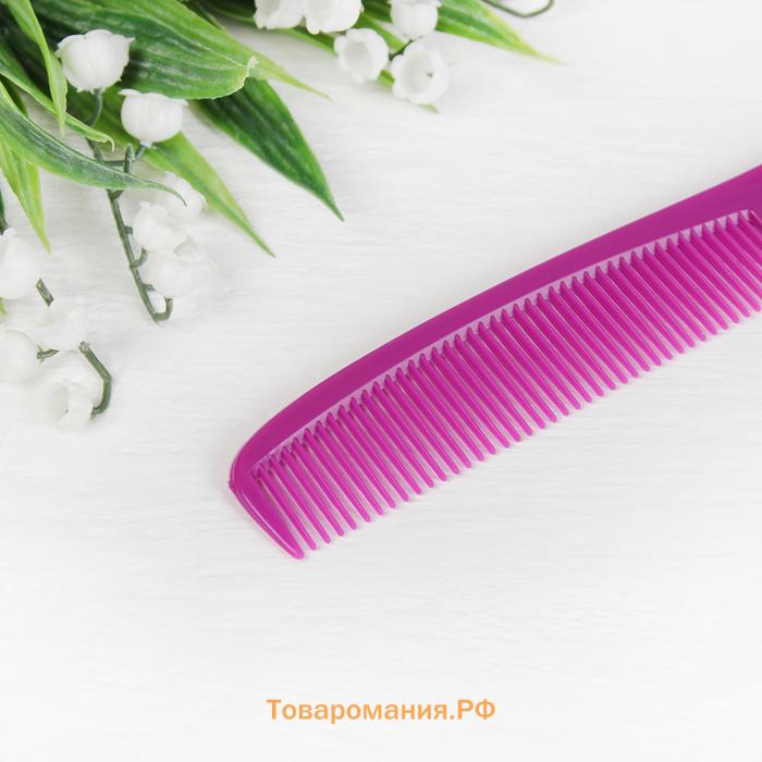 Расчёска, 19.5(±1) × 3 см, МИКС
