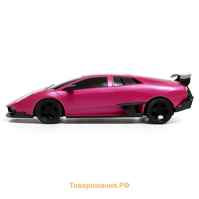 Машинка на пульте управления «Модная девчонка», радиоуправление, 1:16, работает от аккумулятора, цвет розовый
