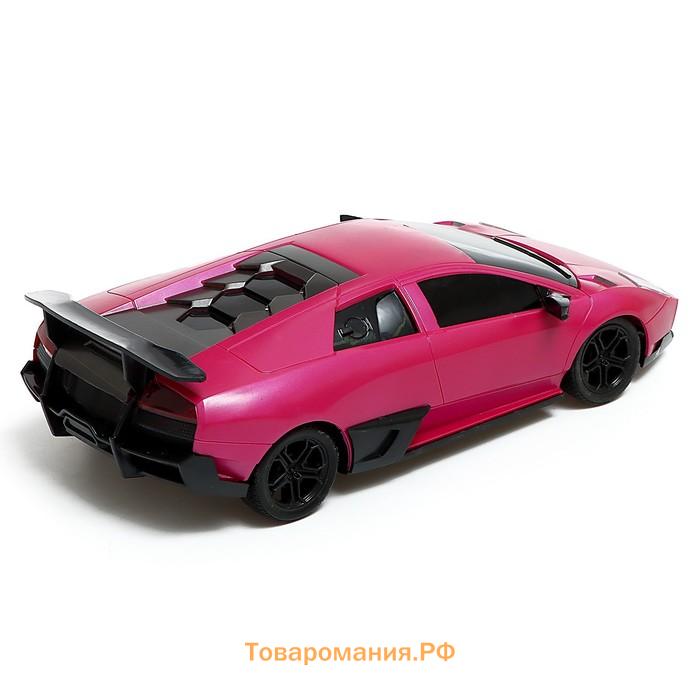 Машинка на пульте управления «Модная девчонка», радиоуправление, 1:16, работает от аккумулятора, цвет розовый