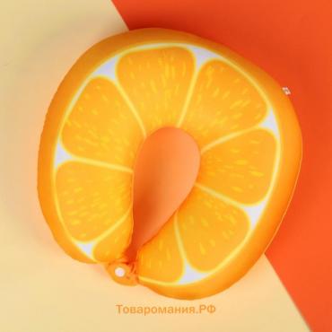 Подголовник-антистресс «Долька апельсина», на застёжке
