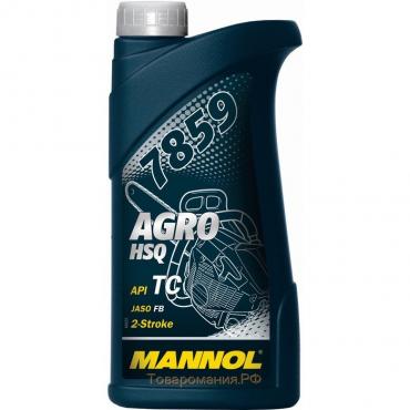 Масло моторное MANNOL 2Т син. Agro for Husqvarna 7859, 1 л