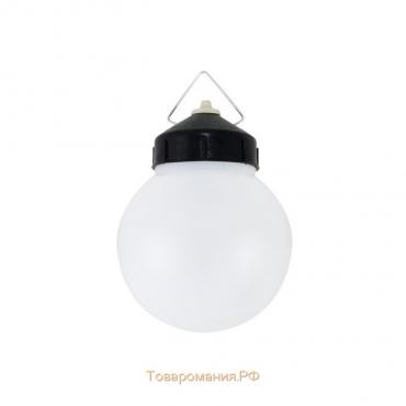 Светильник TDM НСП 03-60-027 У1, Е27, 60 Вт, IP44, шар, пластик, белый