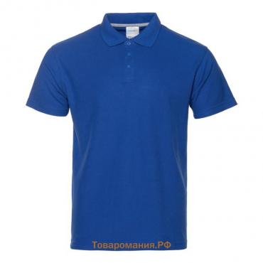 Рубашка мужская, размер 48, цвет синий